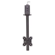 Lindy Single Display Short Bracket with Pole and Desk Clamp