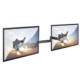 Lindy Dual Adjustable LCD Arms Black