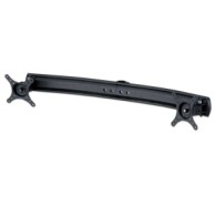 Lindy Dual Curved Arm Bracket Black