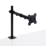 Lindy Single Display Bracket with Pole and Desk Clamp