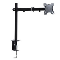 Lindy Single Display Bracket with Pole and Desk Clamp