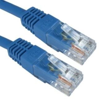 0.25m Cat6 Patch Cable - Blue