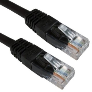 0.25m Cat6 Patch Cable - Black