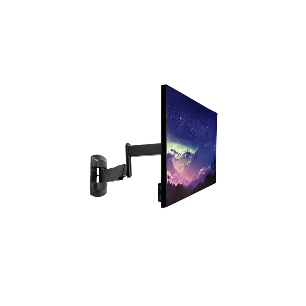 Lindy Single Adjustable Wall Mounted Display Mount