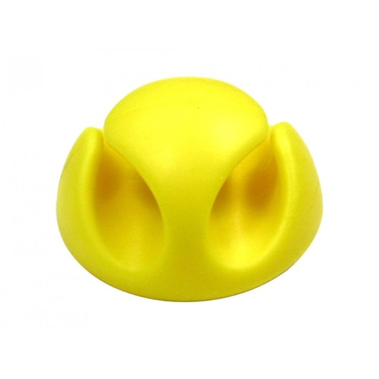 Desk Tidy Cable Management Yellow
