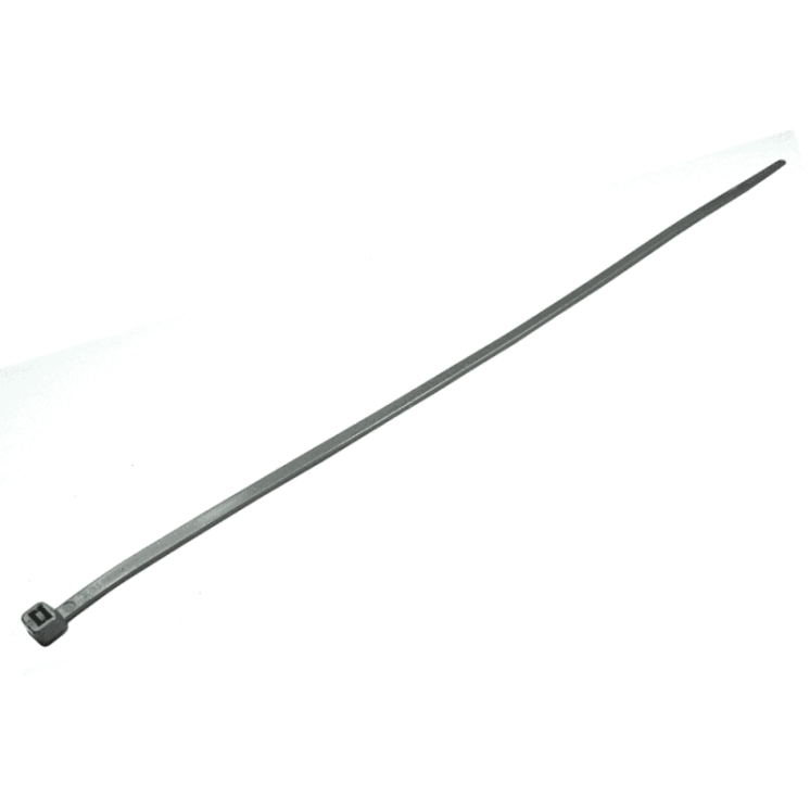 300mm x 4.8mm Silver Cable Ties - 100 Pack