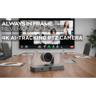 Lindy 4K AI-Tracking PTZ Camera