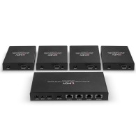 Lindy 70m Cat6 4-Port HDMI 4K60 Splitter Extender
