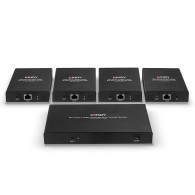 Lindy 70m Cat6 4-Port HDMI 4K60 Splitter Extender