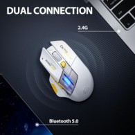 INPHIC A9 Explorer Bluetooth Mouse White