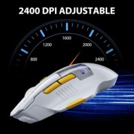 INPHIC A9 Explorer Bluetooth Mouse White