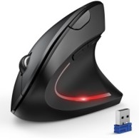 TECKNET Ergonomic Vertical Wireless Mouse TK-MS007 4800 DPI