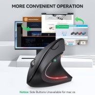 TECKNET Ergonomic Vertical Wireless Mouse 4800 DPI
