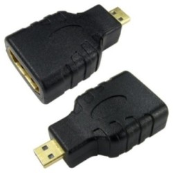 Micro HDMI (M) to HDMI (F) Adapter