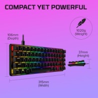 HyperX Alloy Origins 65 Mechanical Keyboard