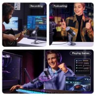 UGREEN USB Gaming Microphone 24bit/96KHz RGB