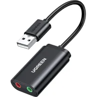 UGREEN USB Sound Card USB 2.0 to 3.5mm Audio Adapter