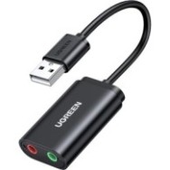 UGREEN USB Sound Card USB 2.0 to 3.5mm Audio Adapter
