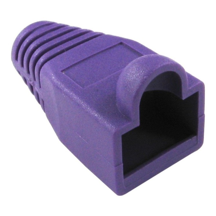 Violet RJ45 Snagless Boot