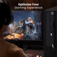 UGREEN 3.5mm Headphone Mic Splitter Cable