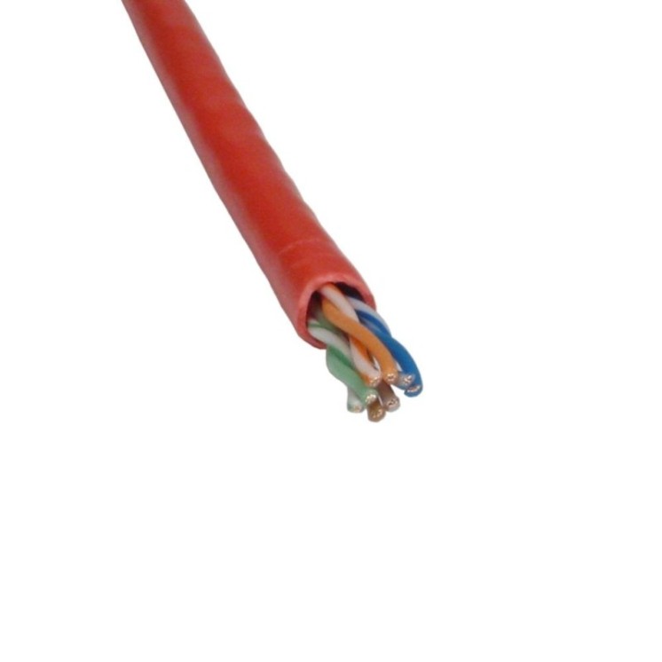 305m Red Cat5e UTP Reel - Stranded Core