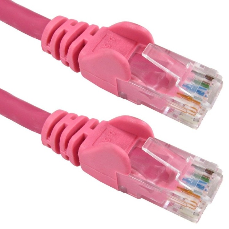 10m Economy Gigabit Networking Cable - Pink