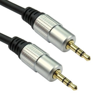 20m 3.5mm Male - Male Stereo Cable - Gold Connectors