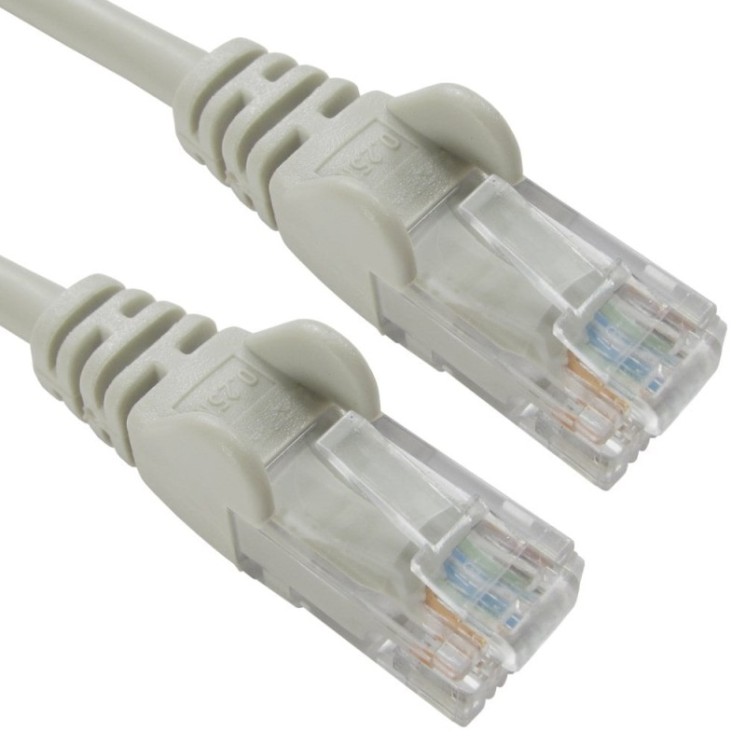 1.5m Economy 10/100 Networking Cable - Grey