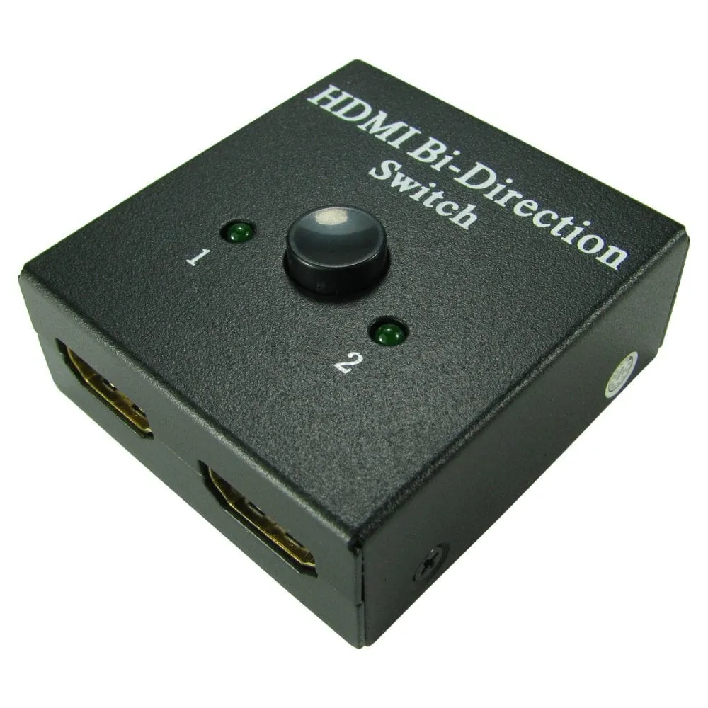 Two Port Manual HDMI Switch
