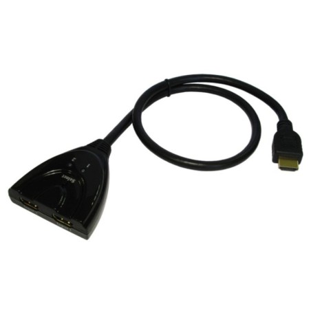 2 Port HDMI Switch with Pigtail -  4K @ 60Hz