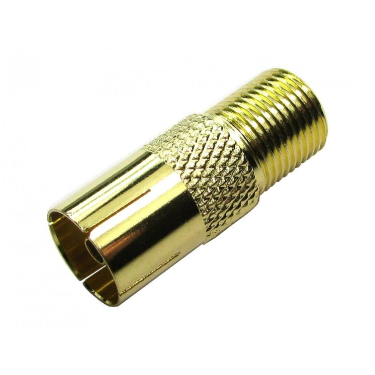 F Type (female) to TV Aerial (female) Adapter