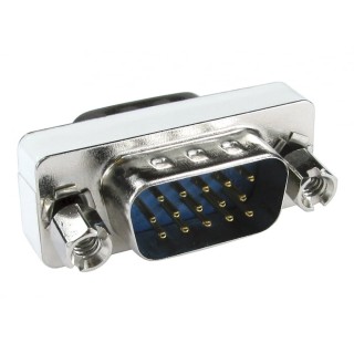 HD15 (M) to HD15 (M) Slimline Gender Changer HD15 (M) to HD15 (M) Slimline Gender Changer