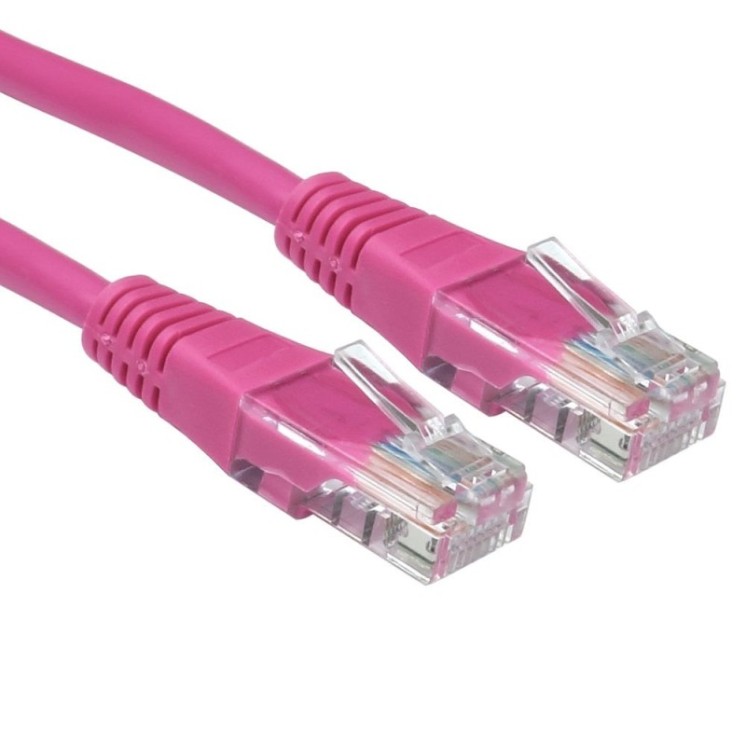 10m Cat5e Patch Cable - Pink