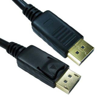 2m Locking DisplayPort Cable