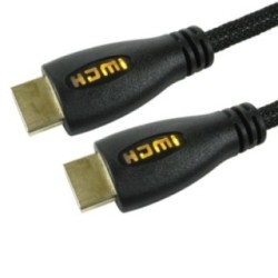 3m HDMI Cable with Yellow LED Illuminated Connectors