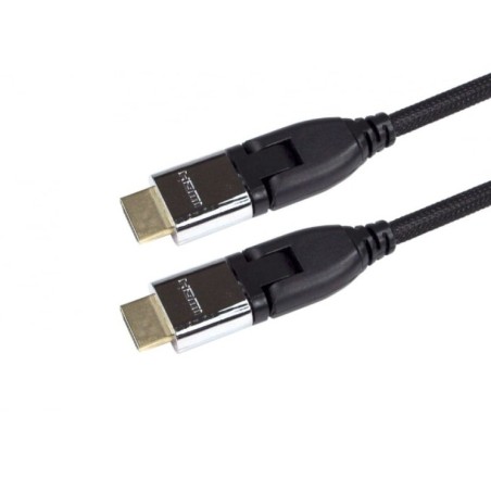 1m HDMI Cable with Swivel & Rotate Connectors