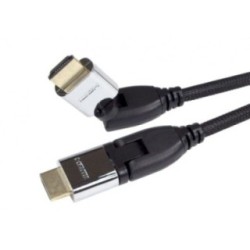 1m HDMI Cable with Swivel & Rotate Connectors