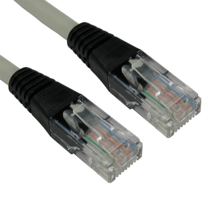 1m Cat5e Crossover Patch Cable - 24AWG