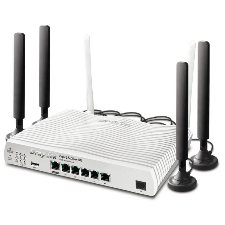 VDSL Router with Wi-Fi 6 & 5G/LTE Modem