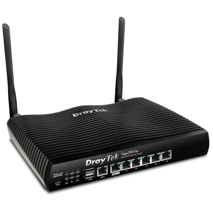 Gigabit Ethernet Dual-WAN Router with Wi-Fi 6
