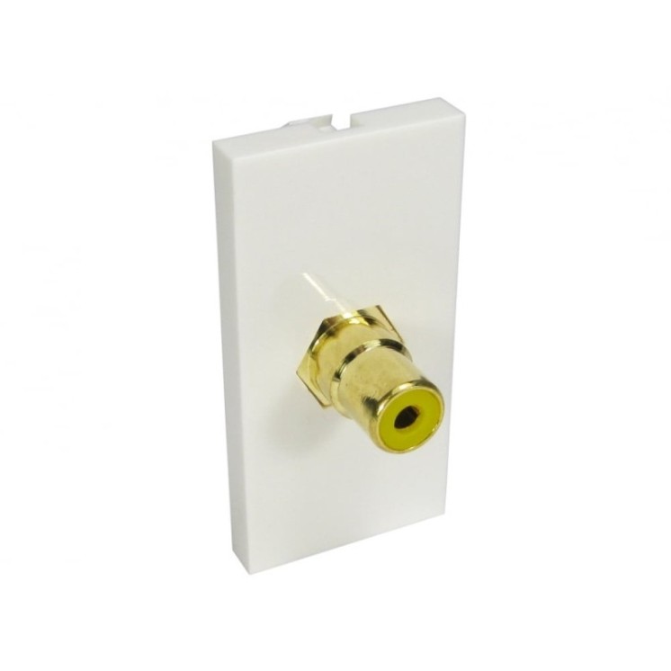 1x RCA (Yellow) Euromod - Coupler Type