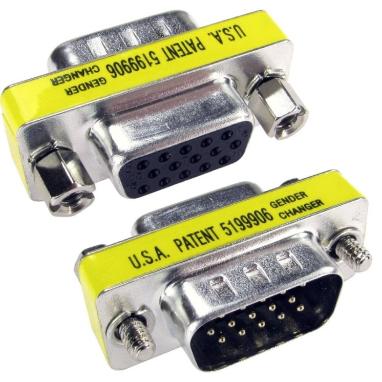 HD15 (M) to HD15 (F) Port Saver