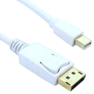 1m Mini DisplayPort to DisplayPort Cable - White