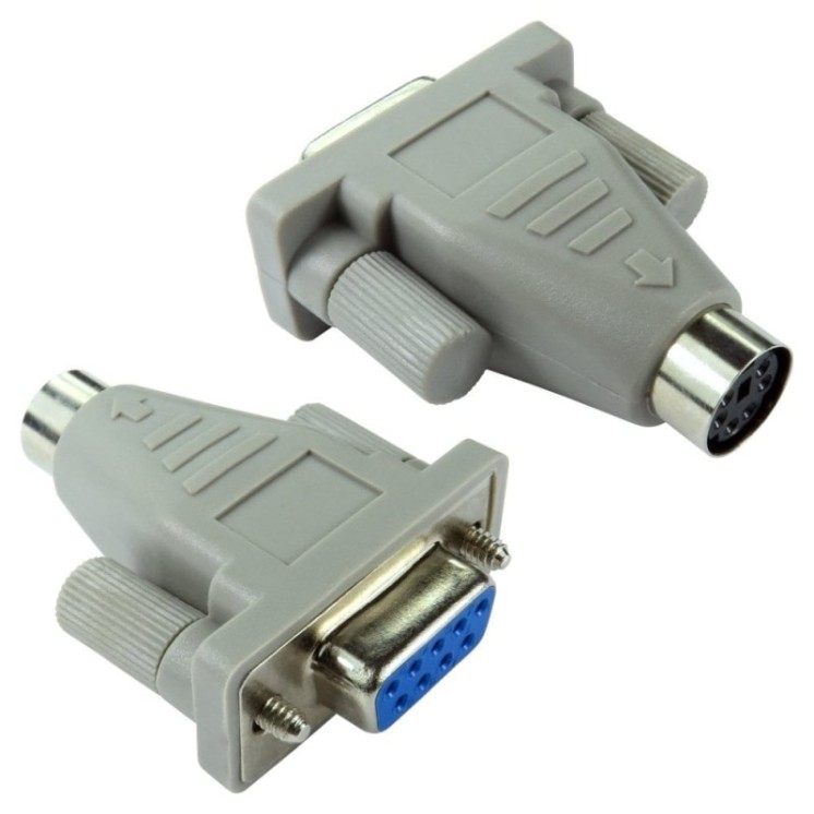 PS/2 (F) to Serial (F) Mouse Adapter
