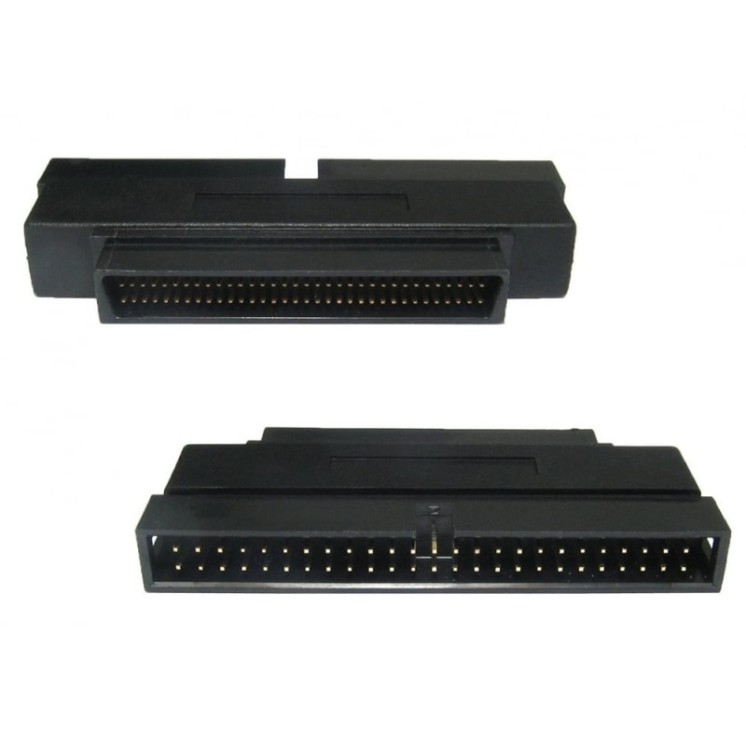 SCSI 2-3 50 Pin IDC to Half Pitch 68 (M) Adapter