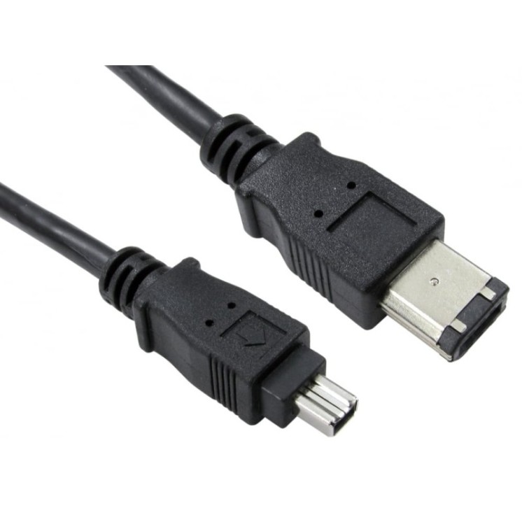 5m Firewire 6 Pin (M) to 4 Pin (M) Cable