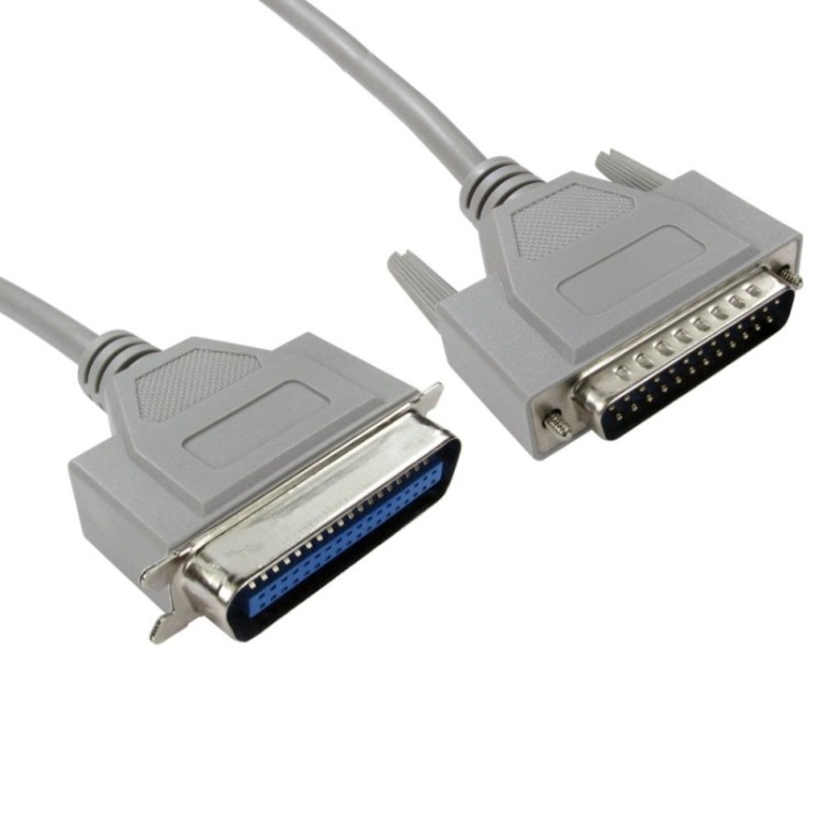 2m D25 (M) to 36 Centronic (M) Parallel Printer Cable