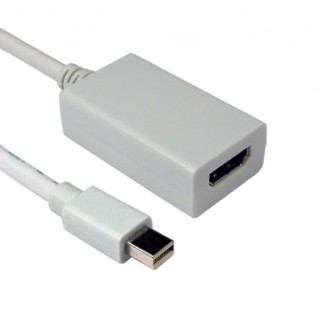 0.15m Mini DisplayPort (M) to HDMI (F) Cable