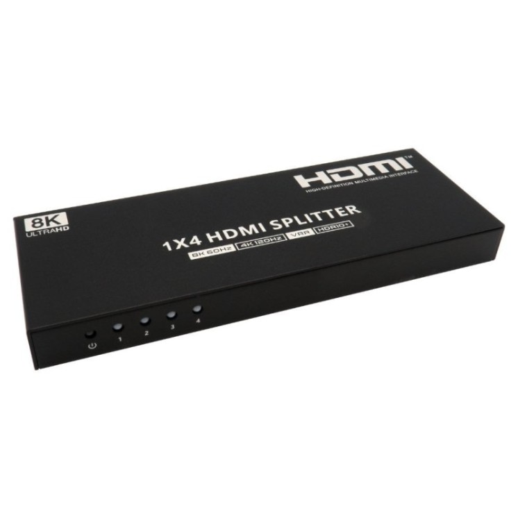 Four Port HDMI v2.1 Splitter