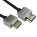 0.5m Super Slim HDMI cable - Black